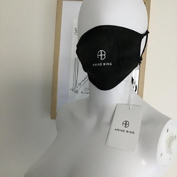 Anine Bing Accessories - Anine Bing pure silk face mask